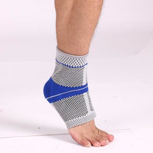Silicone nylon ankle support