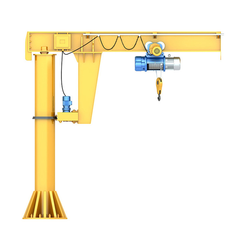 fixed column type jib crane