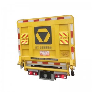 The tail panel of the sanitation vehicle can be customized according to the beams of various models
