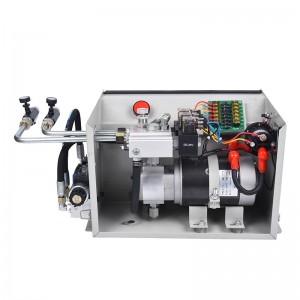 Can be customized and can be matched with complex hydraulic system power unit for automobile tailgate