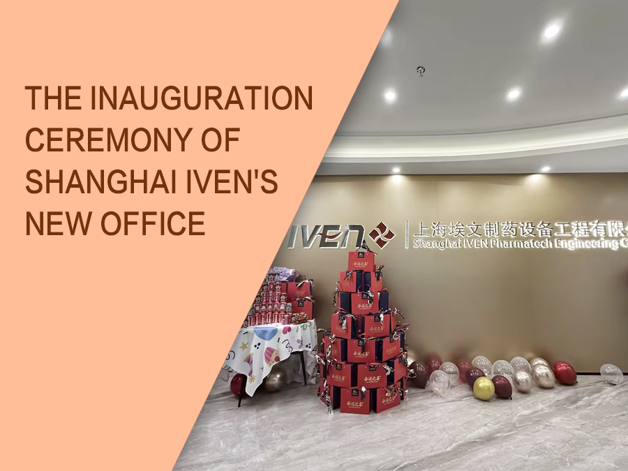 Die Einweihungszeremonie des neuen Büros von Shanghai IVEN