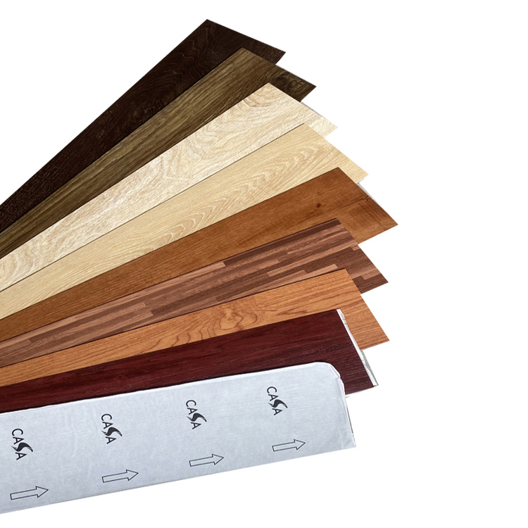 Chinese Professional Grey Wood Vinyl Flooring - LVT flooring Self-adhensive PVC Plastic Vinyl Flooring – Iverson