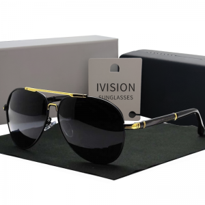 Metal Frame Polarized shades UV400 Men Sunglasses