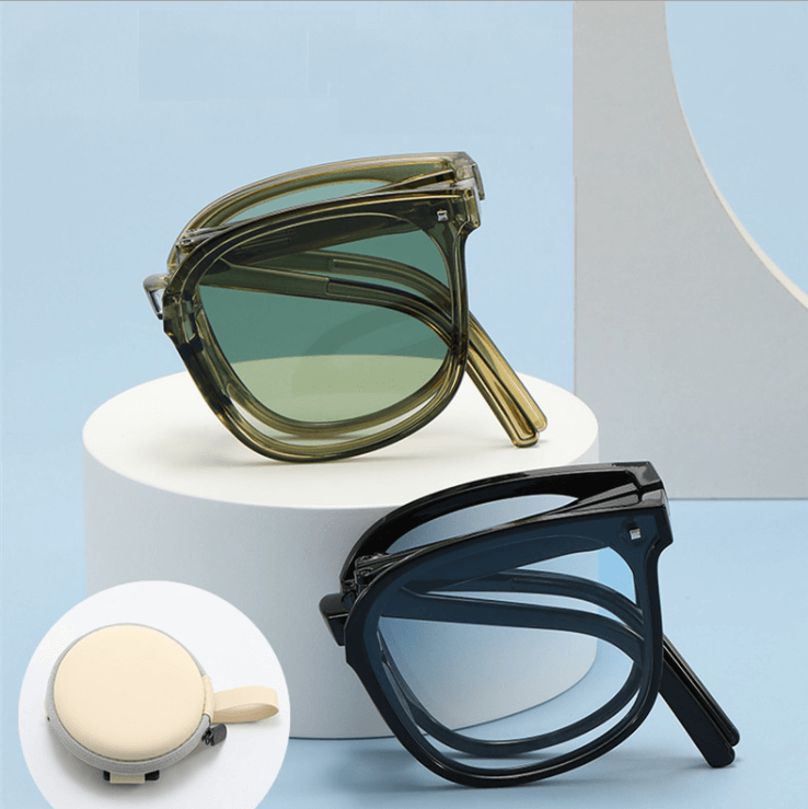 China wholesale Sunglasses Mens Manufacturer –  T-234 New design luxury mini folding sunglasses shades – IVISION