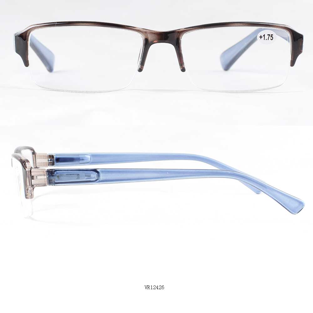China wholesale Safety Glasses Over Prescription Glassses Manufacturer –  I Vision VR12426 fashion reading glasses half frame desig – IVISION