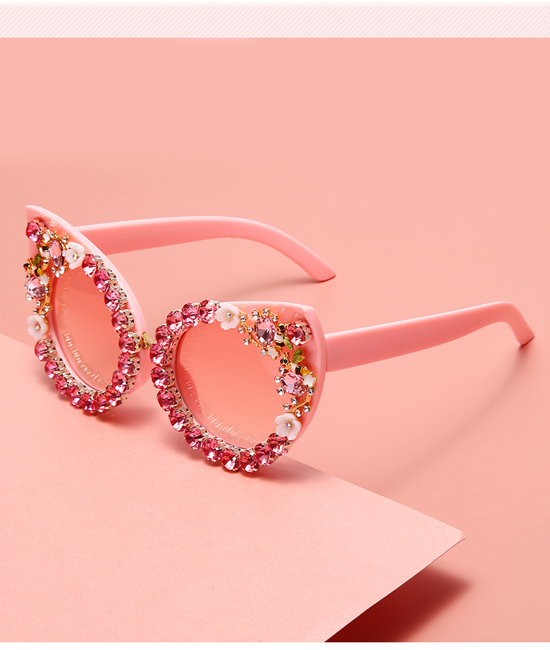 I Vision T235 Luxury Diamond rhinestone sunglasses women