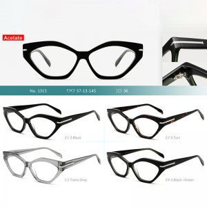 I Vision T1315 new trendy acetate cat eye China Optical Glasses Frame