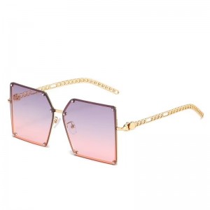 I Vision T200 Fashion rimless sunglasses oversized for women