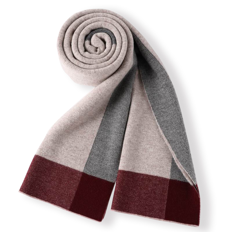 Best Price on Knitted Snood Scarf - Hot Sale Thick 100% Merino Wool Scarf for Men China Supplier – Iwell