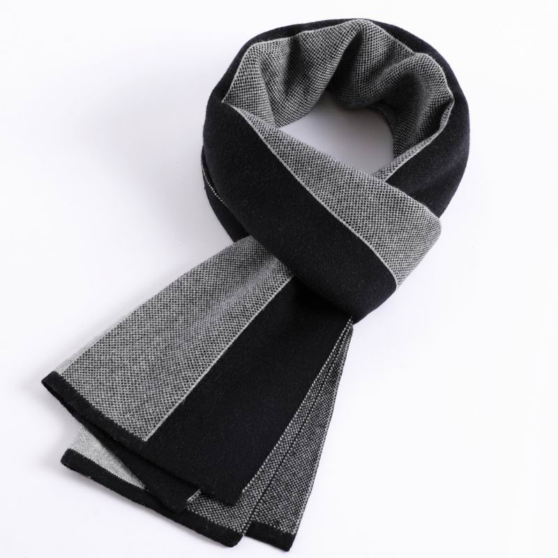 Wholesale Price China Pashmina Scarf - Super Soft Fashion Men Wool Scarf China OEM Manufacturer – Iwell