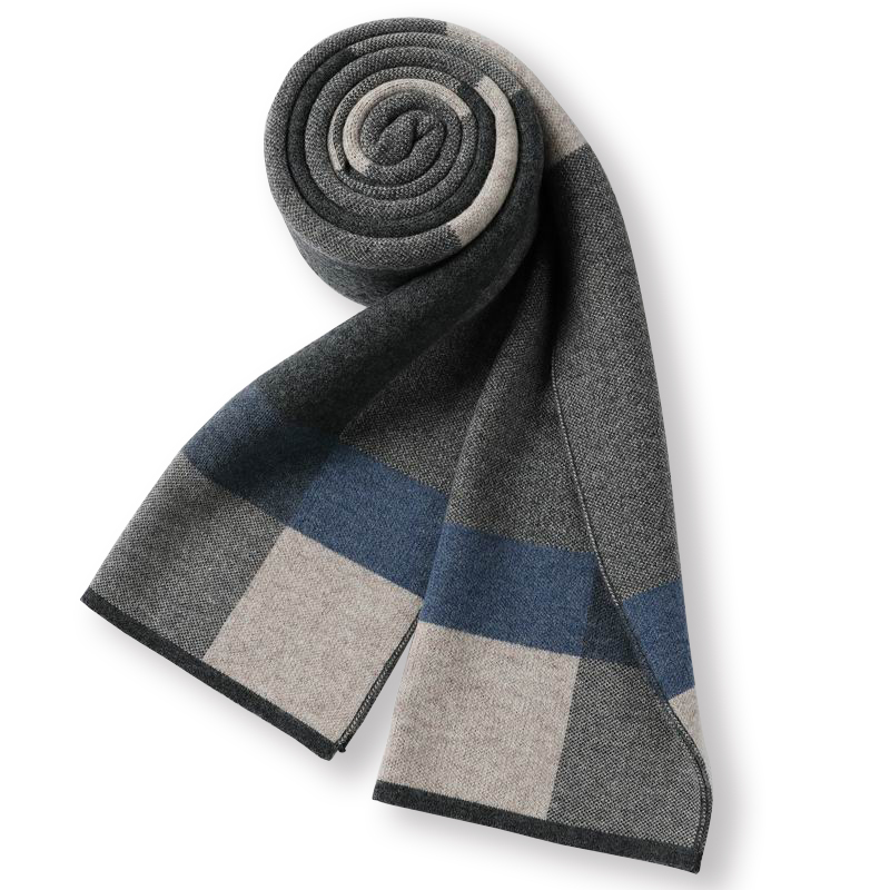 Lowest Price for Fall Print Scarf -  Oversized Chunky Men’s Merino Wool Scarf China OEM Factory – Iwell