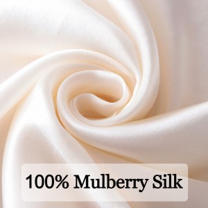 53X53CM Wholesale Elegant Solid Color Hairband Printed Silk Scarf