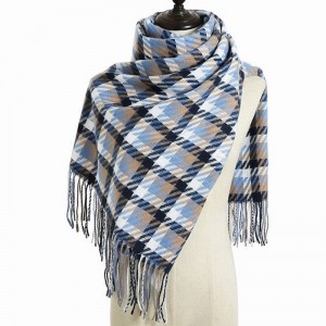 Super Lowest Price Plaid Woven Scarf - Super Soft Women Fashion Plaid Scarf China OEM Manufacturer – Iwell