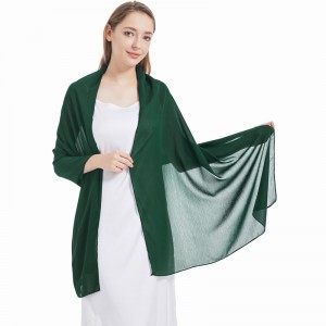 Customise Classic Charming Atrovirens Elegant Shawls Scarves for Party