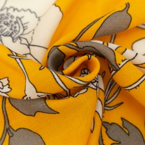 Lightweight Women Printed Floral Spring/Autumn Scarf China OEM Supplier