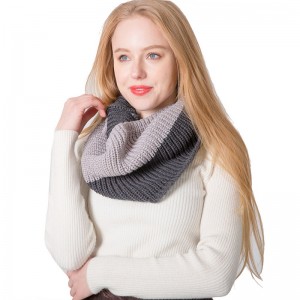 OEM Customized Infinity Circle Loop Scarf - Winter Thick Women knitted Infinity Scarf China Manufacturer – Iwell