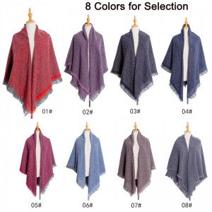 Winter Large Square Scarf for Women China OEM Manufacturer