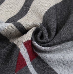 Customized Wool Blend Winter Knitting Men Scarf 30*180cm