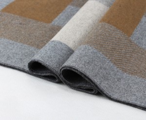 Business Style High Quality Cashmere Feeling Viscose Brushed Men Scarf