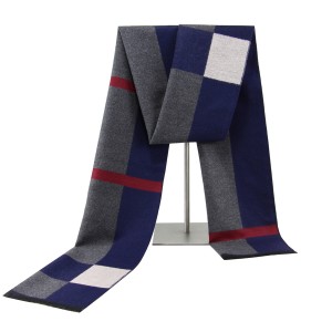 Wholesale High Quality Kint Scarf Winter Warm Business Scarves for Man