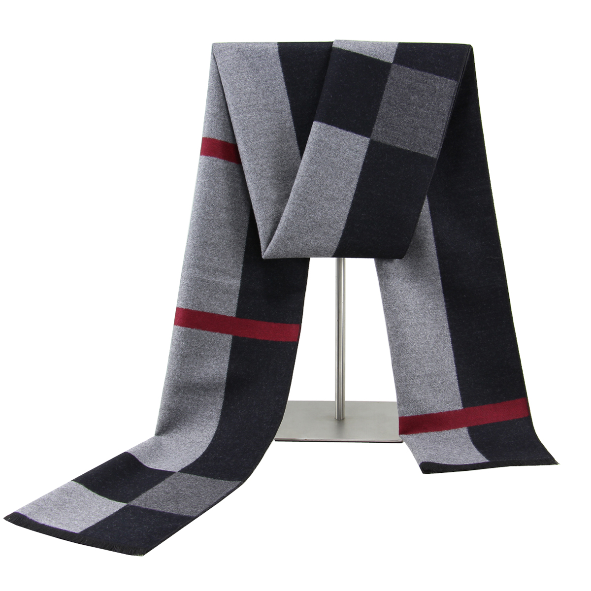 Wholesale High Quality Kint Scarf Winter Warm Business Scarves for Man