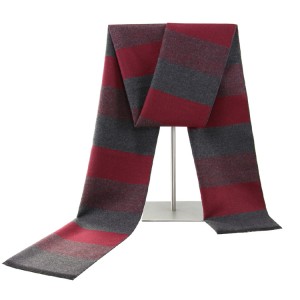 customized knitted scarves and shawls winter warm plaid thick scarf businessmen