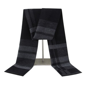 Wholesale High quality Wool Blend men scarf autumn and winter classic scarf for men 30*180 cm