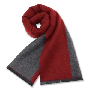Hot selling low price winter warm outdoor wool blended man scarves 30 x 180CM