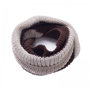 Winter Thick Women knitted Infinity Scarf China Manufacturer