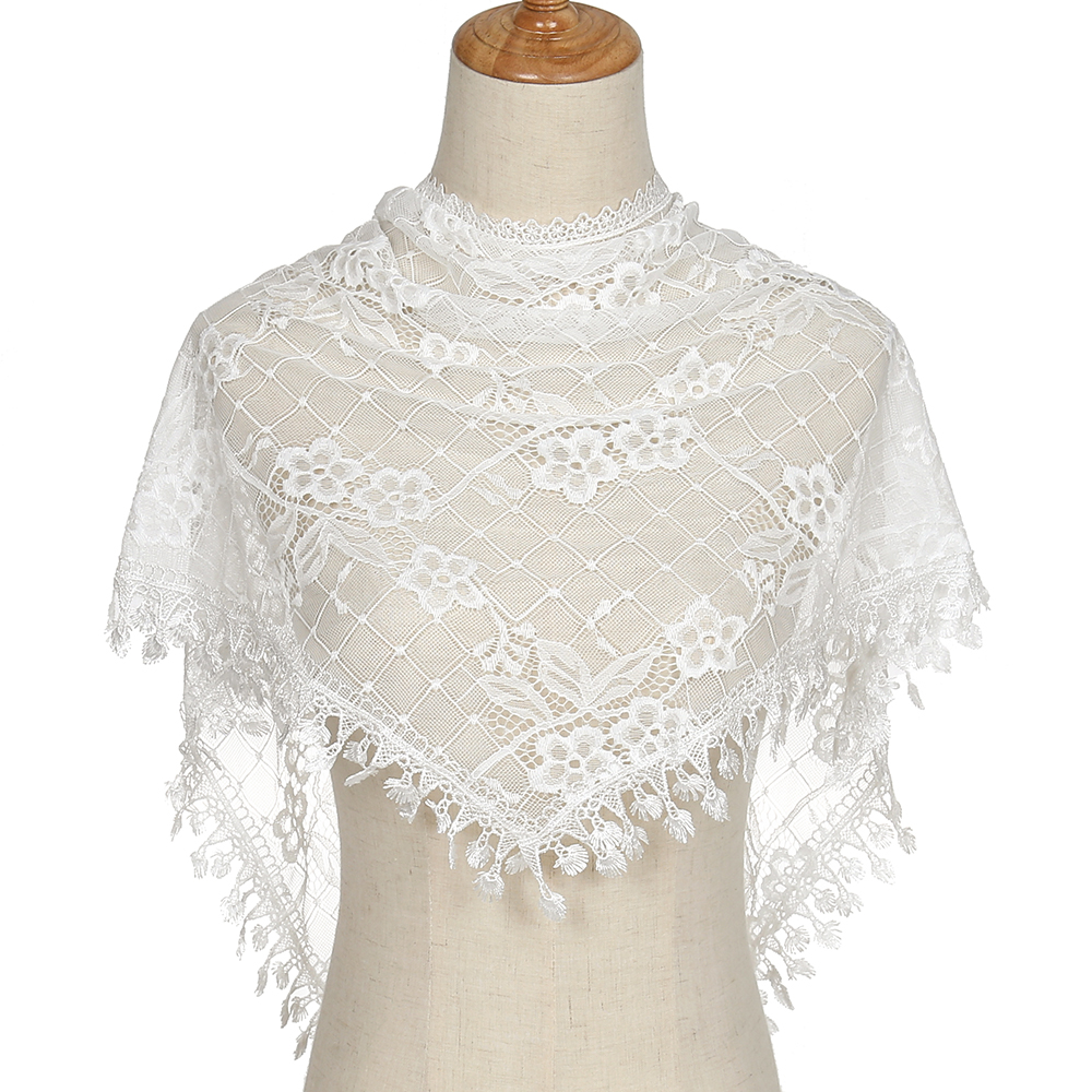 Summer Thin Solid Color Triangular Scarf with Fringe China Manufacturer Featured Image