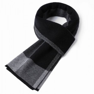 Winter Chunky Man Wool Scarf China OEM Supplier