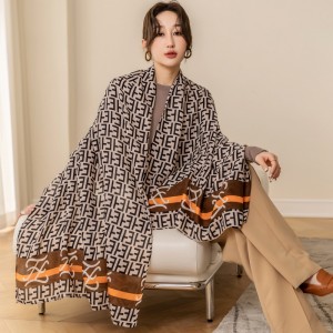 Oversized Printed Scarf Online for Lady China Manufacturer
