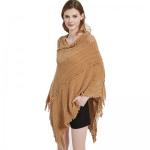 Wholesale Winter Poncho Cape for Women China OEM Supplier