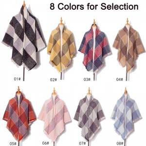 Wholesale Stylish Long Square Scarf for Women China Factory