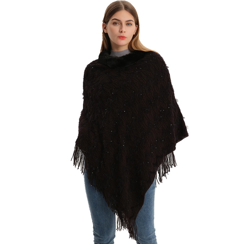 Custom Pure Color Cape Shawl for Ladies China Manufacturer Featured Image