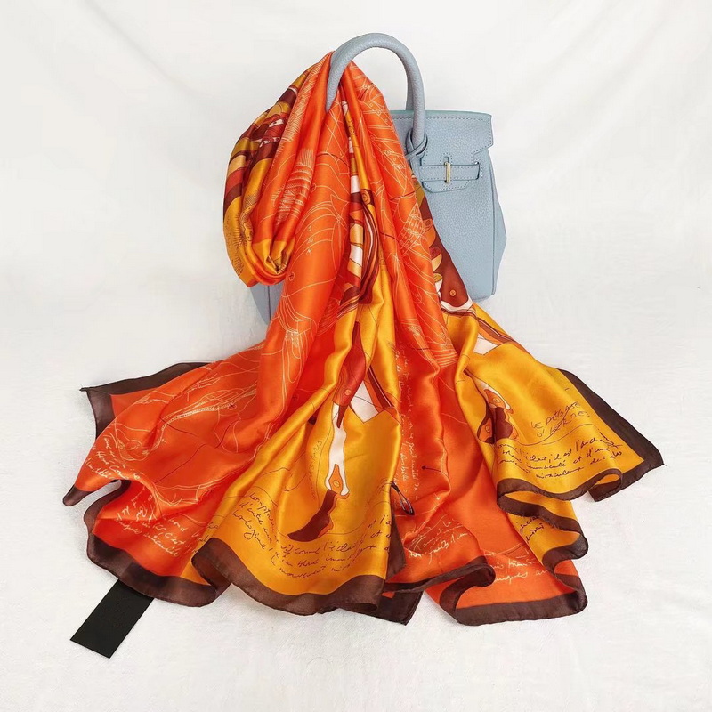 New Fashion Design for Long Silk Scarf - Fashion Long Silk Like Scarf for Women China Factory – Iwell