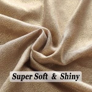 Trendy Custom Gold Attractive Pashmina Wrap Scarf Shawls OEM Manufacture