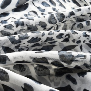 Summer Beach Leopard Print Kimono with Tassel China Supplier