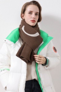 Fashion Thick Wool Scarf for Women China OEM Factory