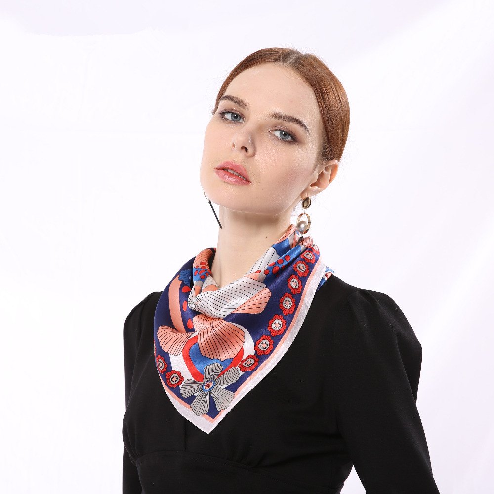 How to Tie a Square Silk Scarf