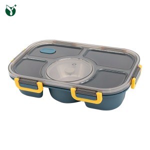 Famous Tableware Food Container Factory - 3 Tiers Healthy Children Plastic School Lunch Box – Younghome