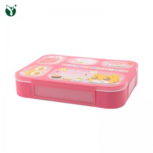 Famous Food Container Boxes Companies - Potable Leakproof Customized Plastic Bento Lunch Box – Younghome