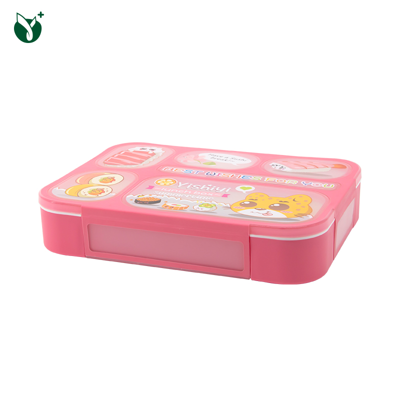 Potable Leakproof Customized Plastic Bento Lunch Box
