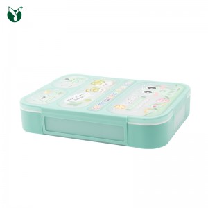 Famous Tableware Food Container Supplier - Traditional Potable Leakproof Customized Plastic Bento Lunch Box – Younghome