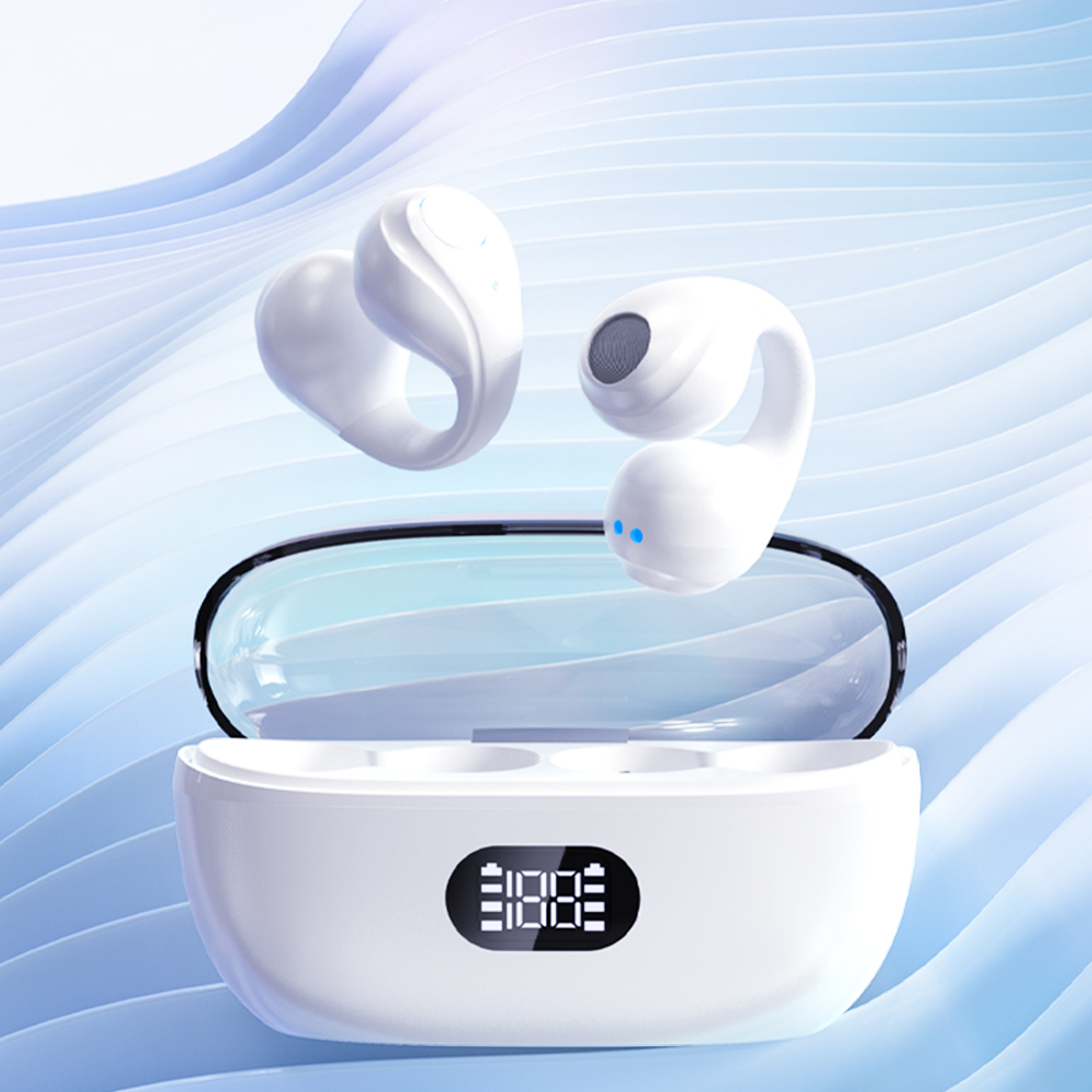 IZNC 2023 open earclip Gaming sports stereo blue tooth tws wireless ecouteur earbuds auriculares hifi earphones
