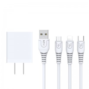 i501 Small and mini 2.4A sync Apple recognition IC travel usb charger