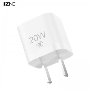 Mini portable Mobile phone fast travel charger PD 20W type C eu wall charger adapter for iphone for Apple