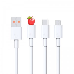 C121/C122/C123 120W 6A fully compatible flash charging and fast charging cable