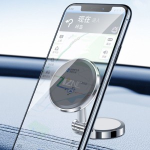Universal Zine Alloy Super Strong Magnetic 360 Rotating Car Phone Holder for Magnet GPS Car Support Mount