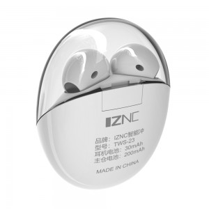 Mini aukštos garso kokybės skaidrios TWS bluthuth ausinės belaidės ausyje Blue tooth ausinių gamintojo itin ilgas baterijos veikimo laikas
